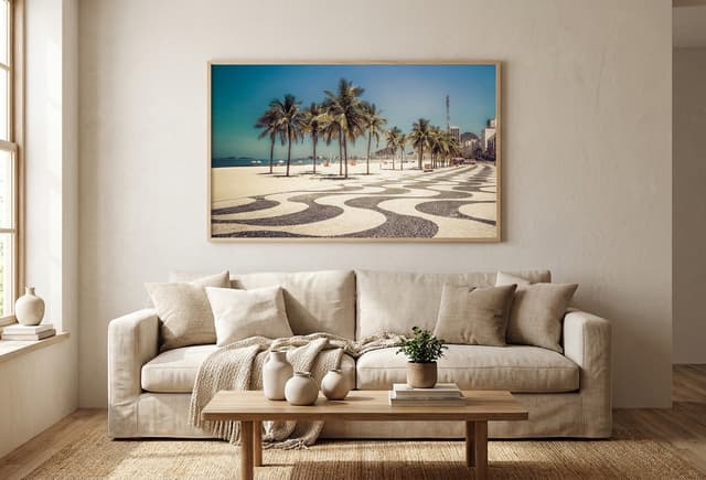 Quadro Decorativo Copacabana Rio De Janeiro
