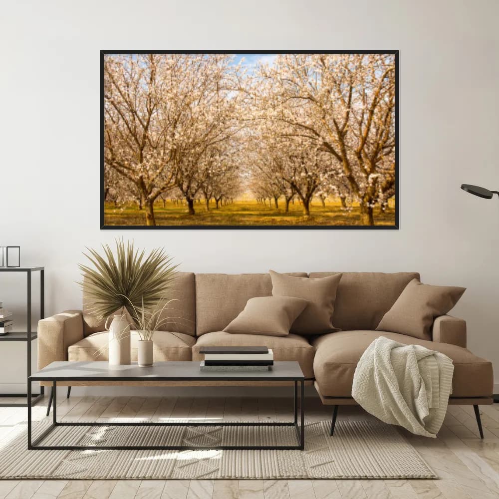 Quadro Decorativo Árvore Branca