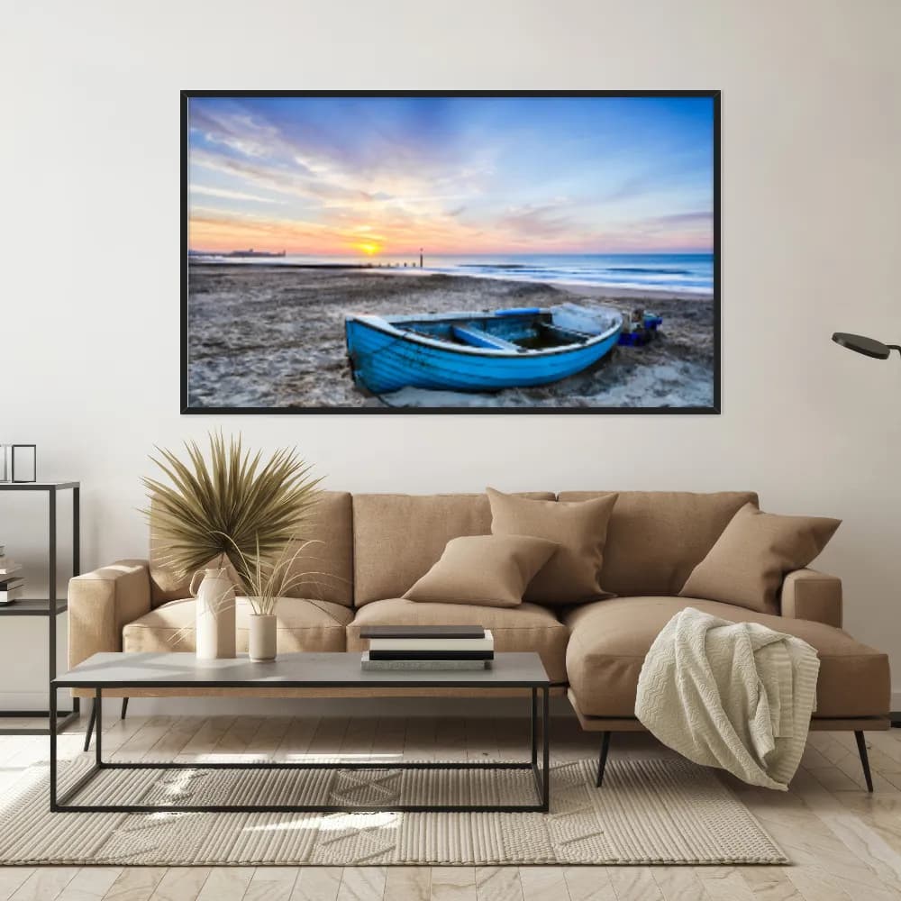 Quadro Decorativo Na Areia