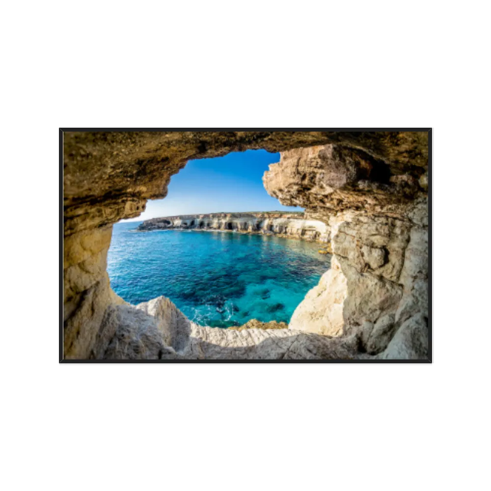 Quadro Decorativo Cavernas Marinhas