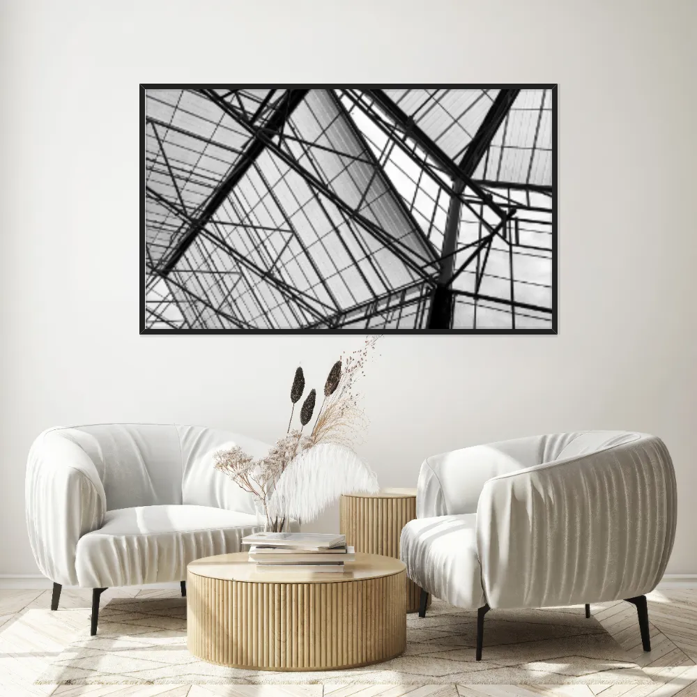 Quadro Decorativo Estrutura Metálica