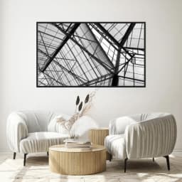 Quadro Decorativo Estrutura Metálica