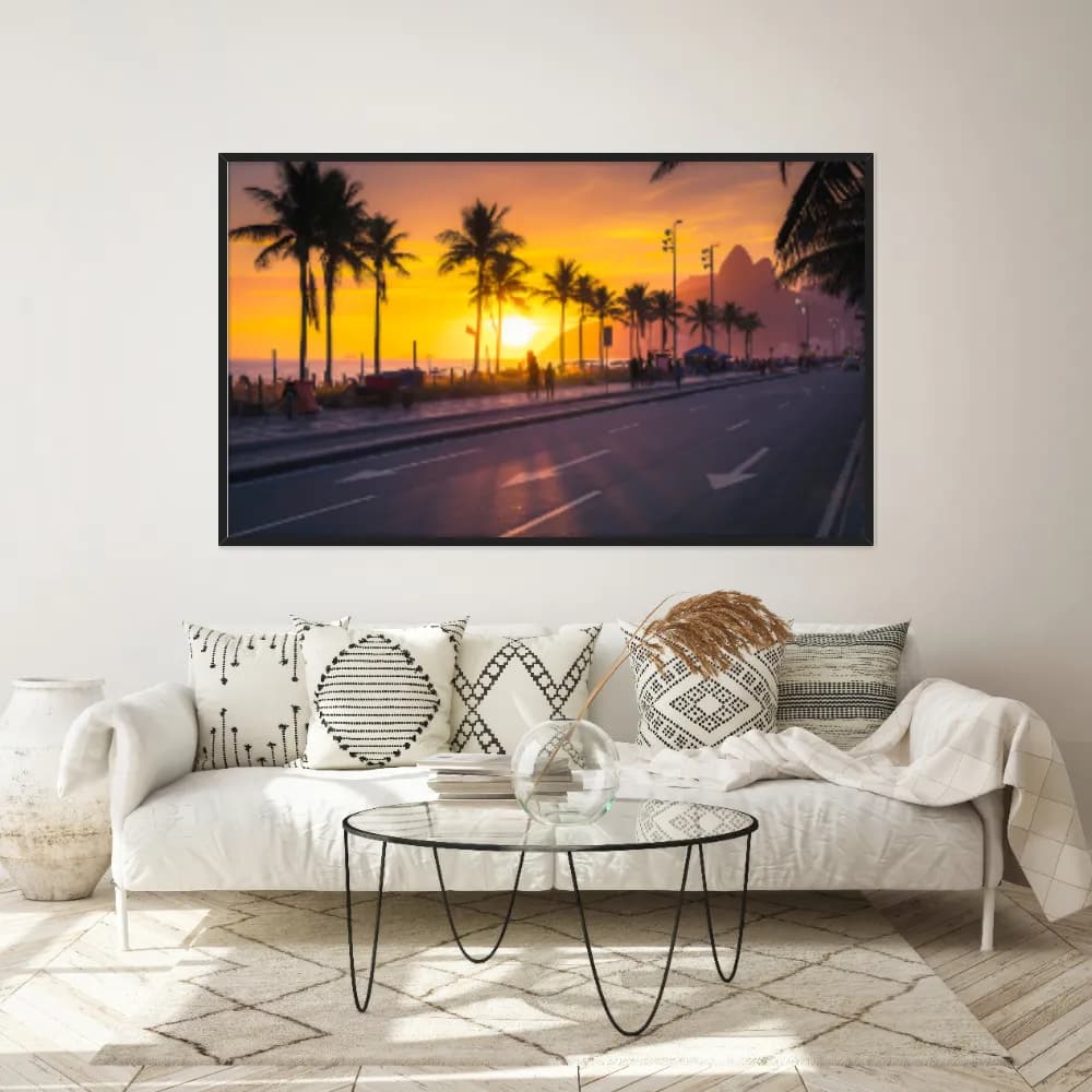 Quadro Decorativo Ipanema Rio De Janeiro