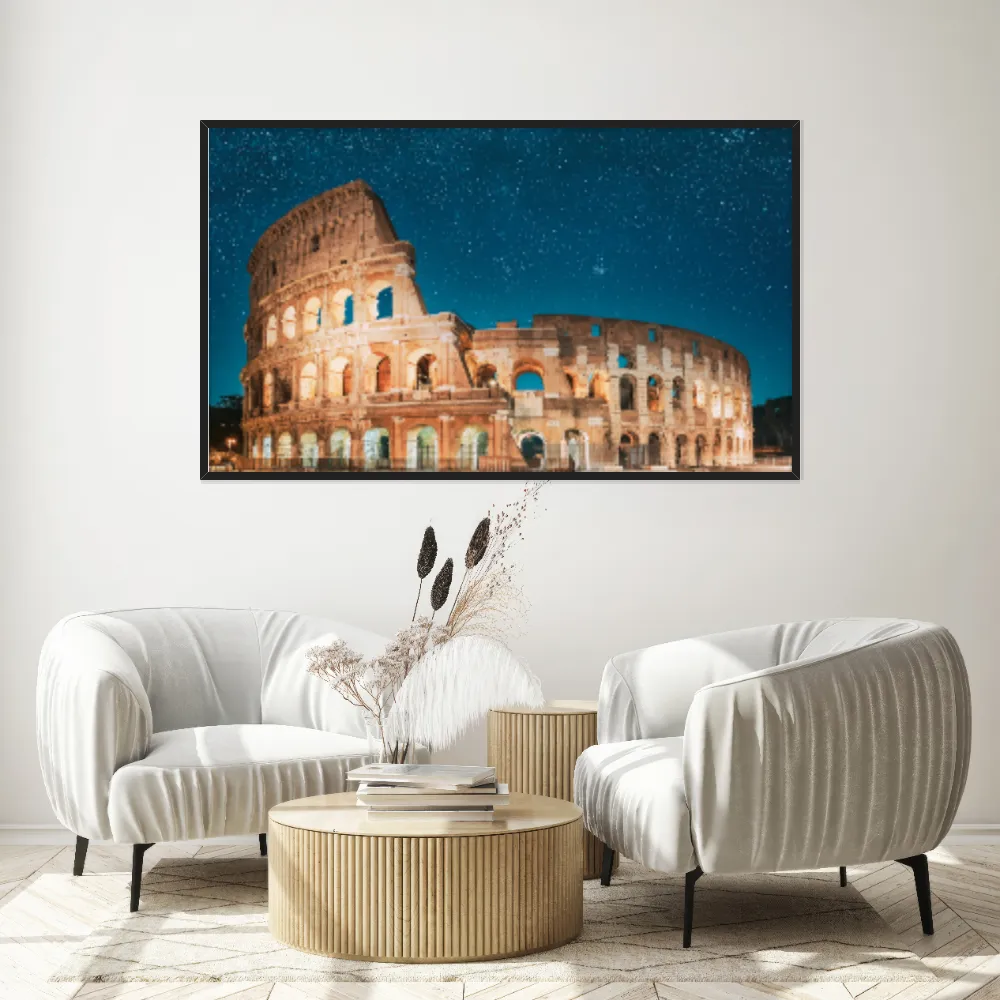 Quadro Decorativo Coliseu Italia