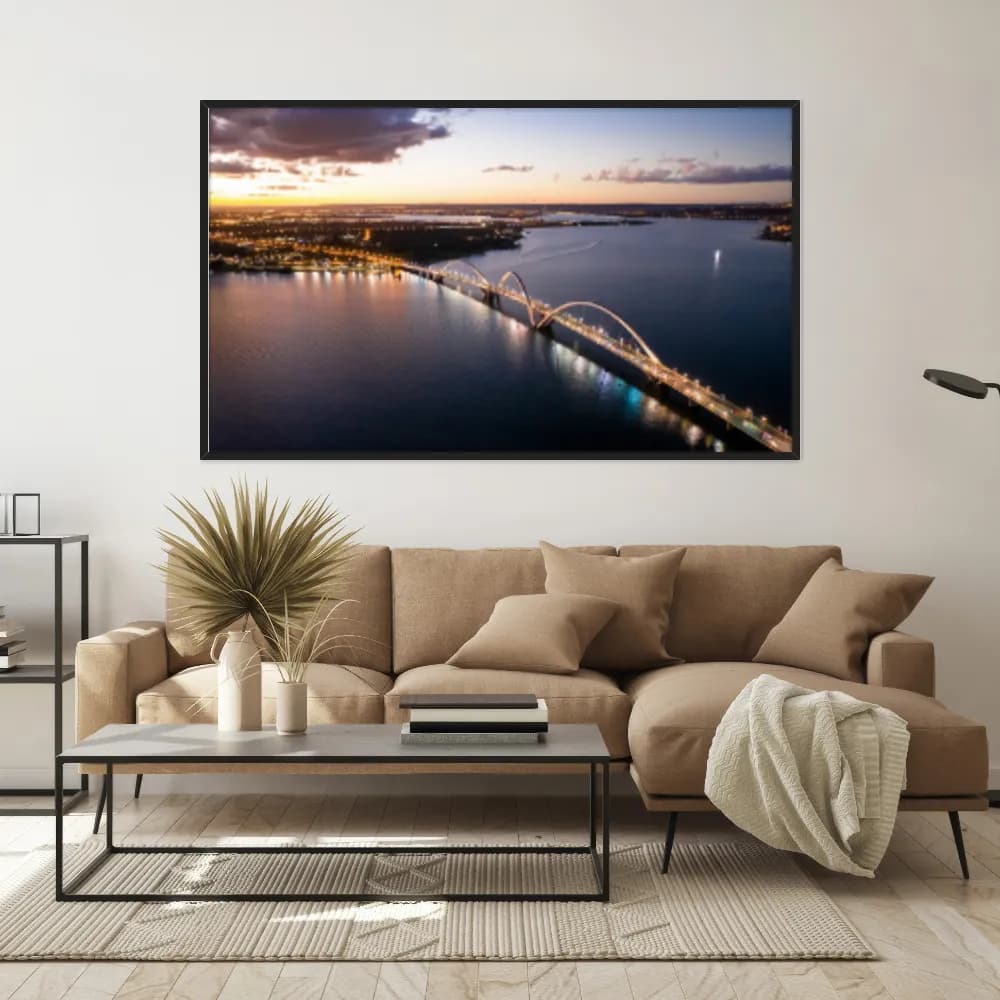 Quadro Decorativo Ponte Juscelino Kubitschek