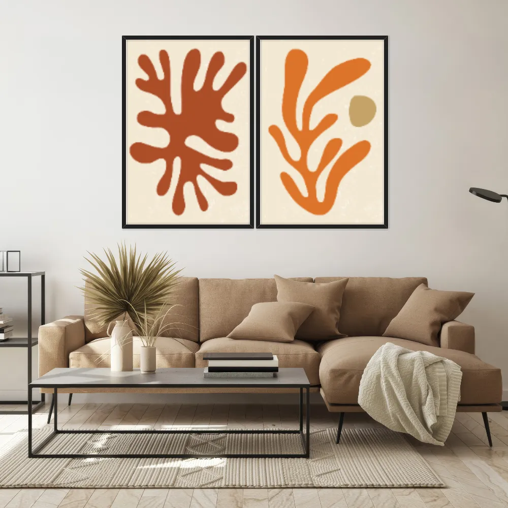 Kit Quadros Decorativos Formas