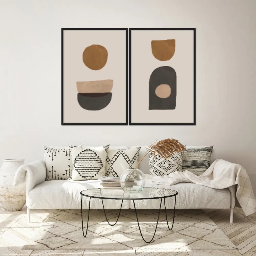 Kit Quadros Decorativos Boho