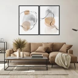 Kit Quadros Decorativos Minimalista