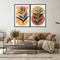 Kit Quadros Decorativos Tropical