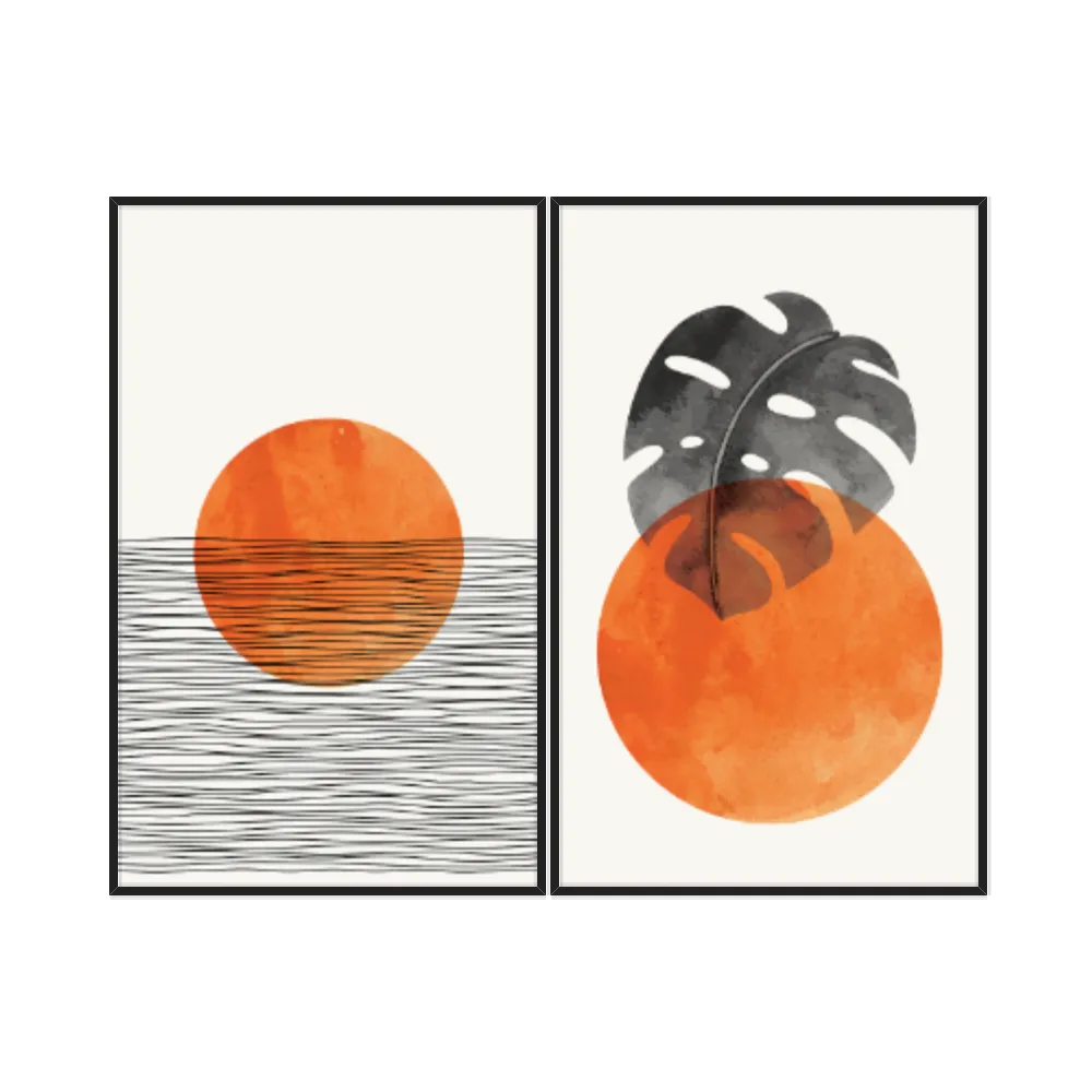 Kit Quadros Decorativos Tropical