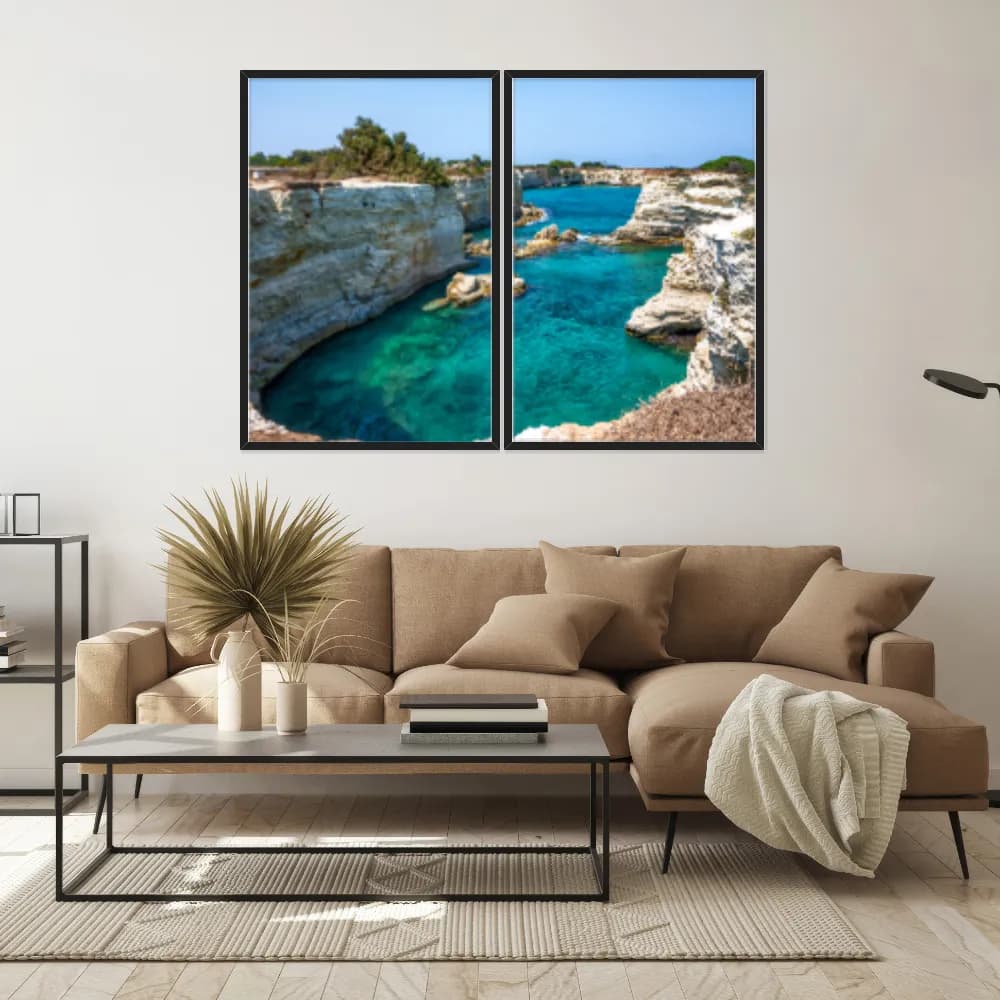 Kit Quadros Decorativos Praia