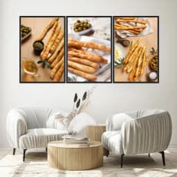 Kit Quadros Decorativos Petisco
