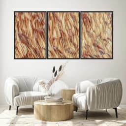 Kit Quadros Decorativos Vagem Desidratada