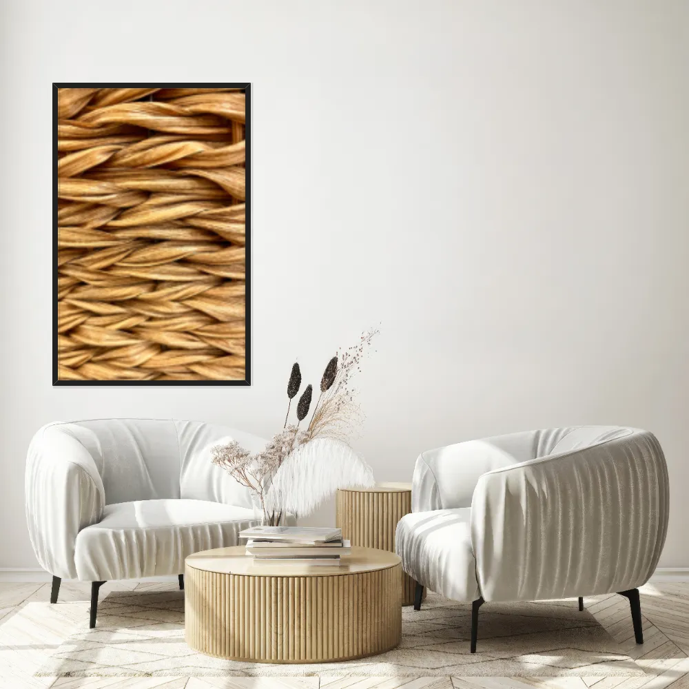 Quadro Decorativo Nó De Tecido