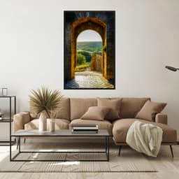 Quadro Decorativo Porta Itália