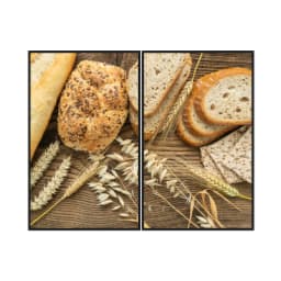 Kit Quadros Decorativos Pães