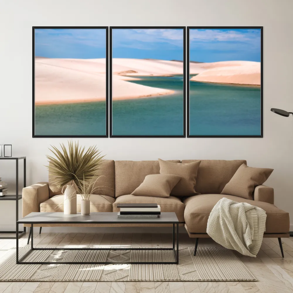 Kit Quadros Decorativos Mar