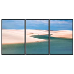 Kit Quadros Decorativos Mar