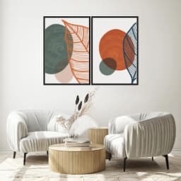Kit Quadros Decorativos Boho