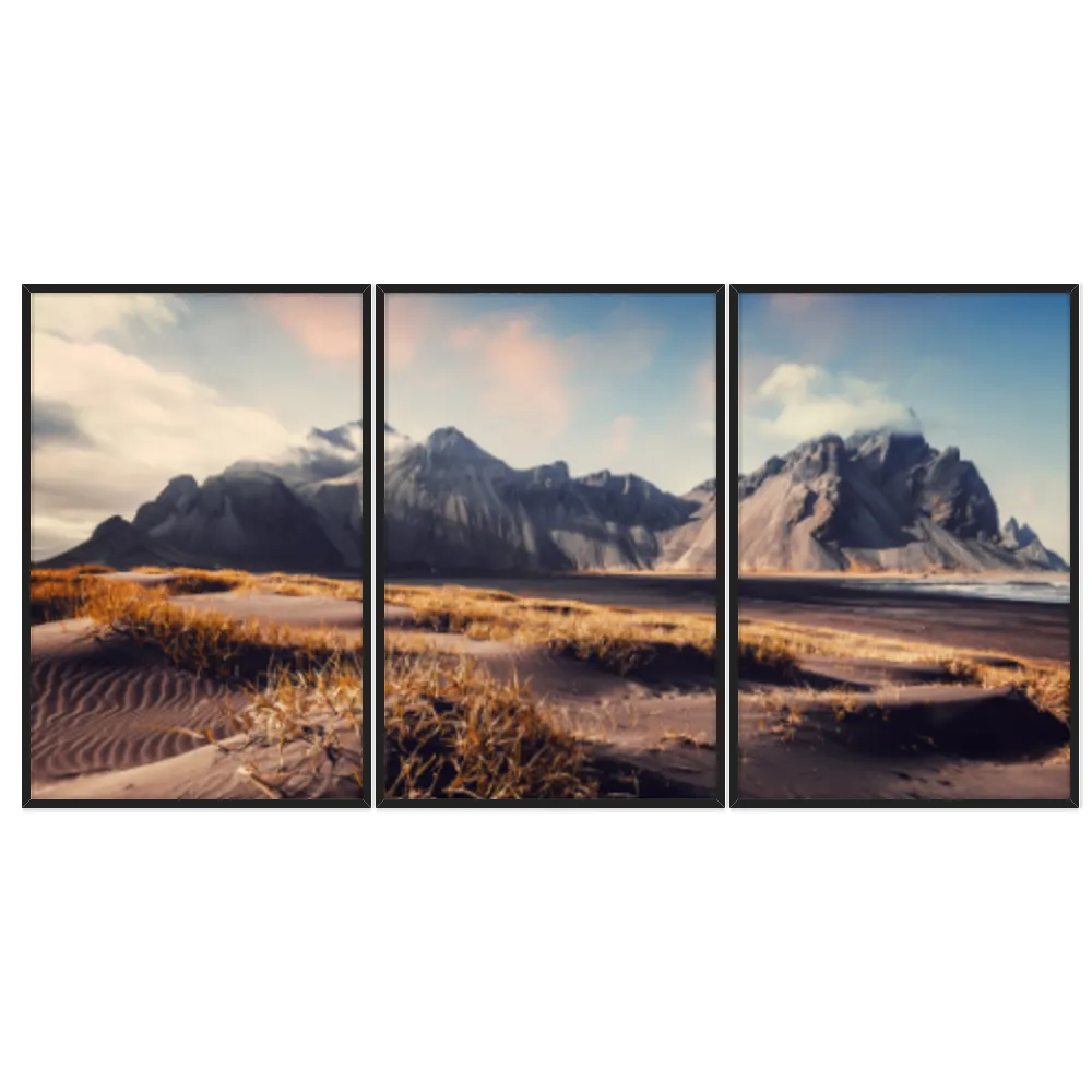 Kit Quadros Decorativos Montanha