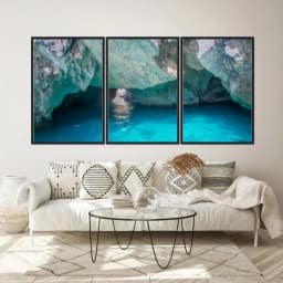 Kit Quadros Decorativos Gruta Da Caverna