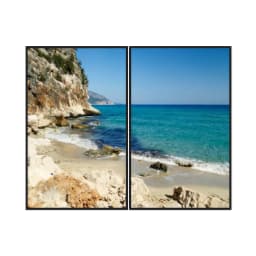 Kit Quadros Decorativos Mar Na Areia