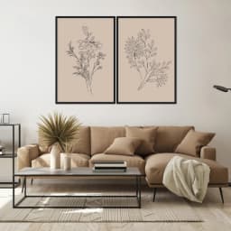 Kit Quadros Decorativos Minimalista