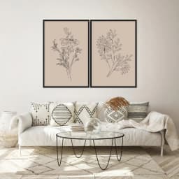 Kit Quadros Decorativos Minimalista