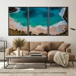 Kit Quadros Decorativos Praia