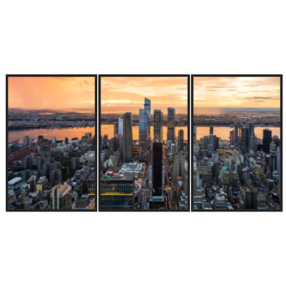 Kit Quadros Decorativos Nova York