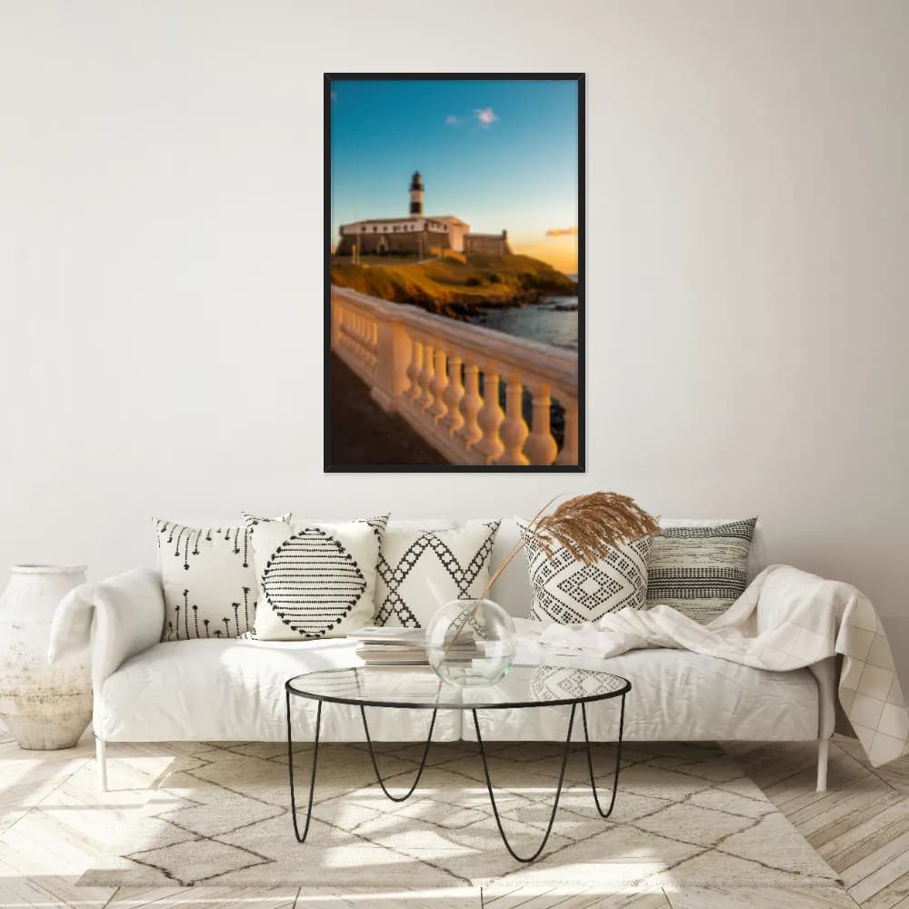 Quadro Decorativo Farol Da Barra Bahia
