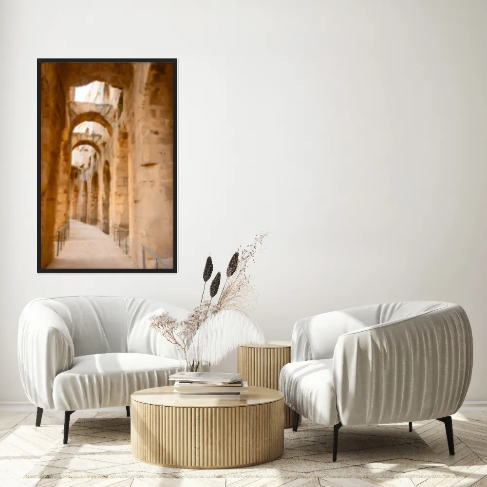 Quadro Decorativo Anfiteatro Tunisia