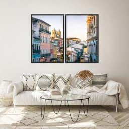 Kit Quadros Decorativos Pelourinho Bahia