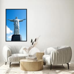 Quadro Decorativo Cristo Redentor Rio De Janeiro