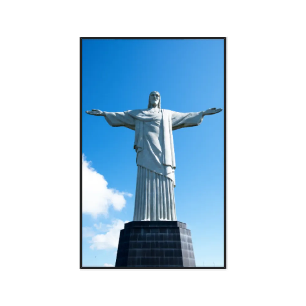 Quadro Decorativo Cristo Redentor Rio De Janeiro