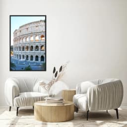 Quadro Decorativo Coliseu Italia