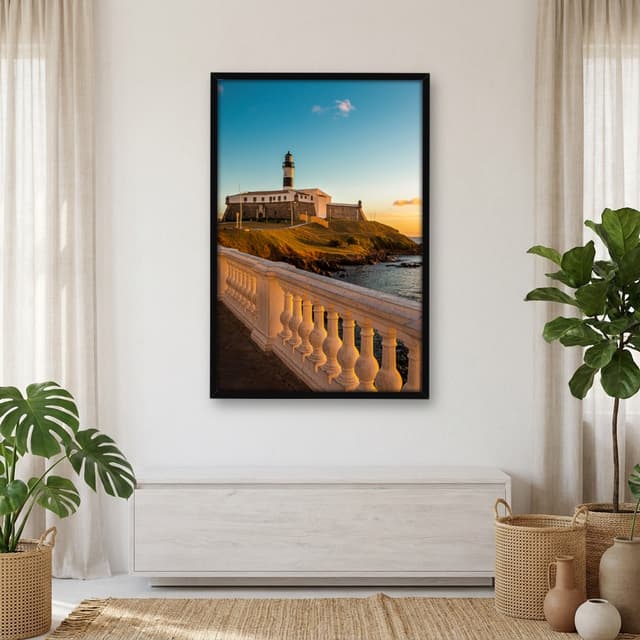 Quadro Decorativo Farol Da Barra Bahia